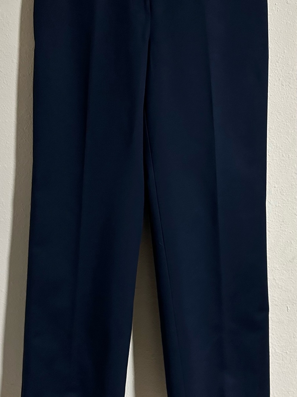 Trina Turk ‘Lulu’ Navy Tailored Straight-Leg Dress Pants